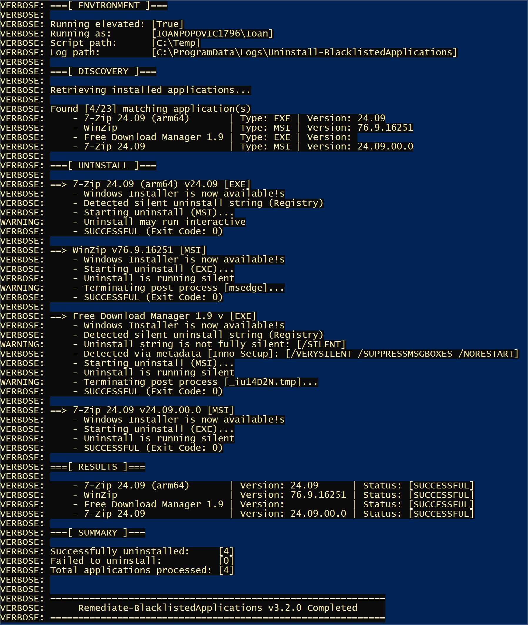 article card image powershell-remove-application